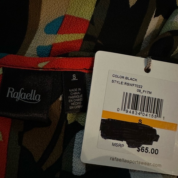 Rafaella multicolor blouse size S - Picture 8 of 9